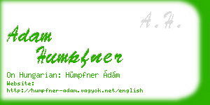 adam humpfner business card